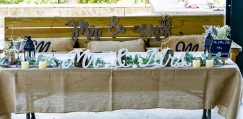 Wedding Couple Table Small